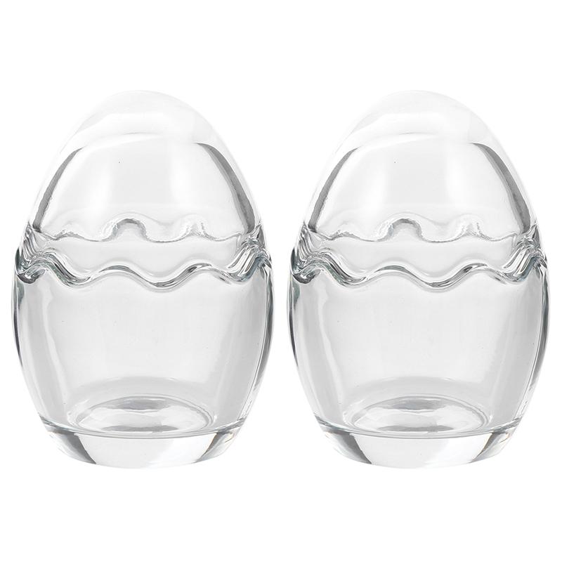 2 st 100ml glas kopp pudding kopp ägg form yoghurt glas form dessert kopp för pudding