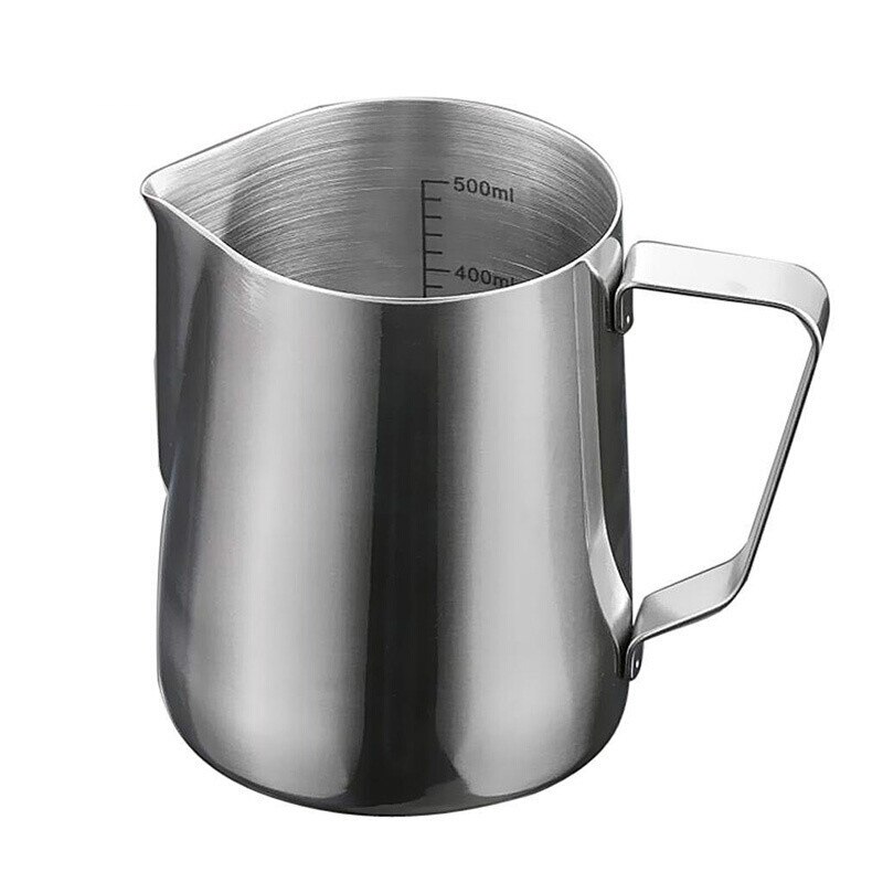 Coffee Accessories 60ml Square Thickened Glass Ounce Cup Graduated Measuring Cup Concentrated Cup Espresso Coffee Cup: 320ml milk jug