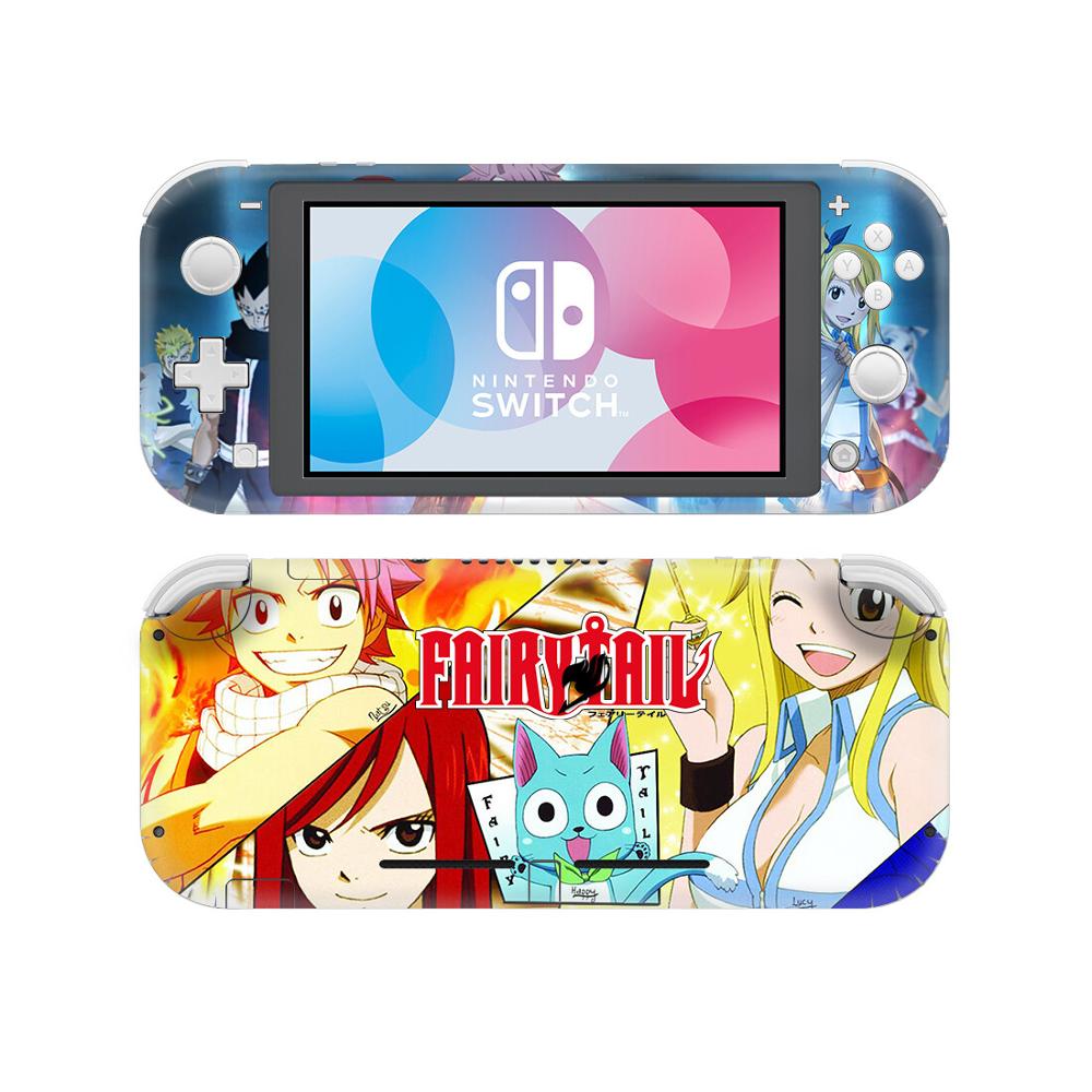 Vinyl Screen Skin Anime Fairy Tail Protector Stickers for Nintendo Switch Lite NS Console Nintend Switch Lite Skins Stickers: YSNSL0792