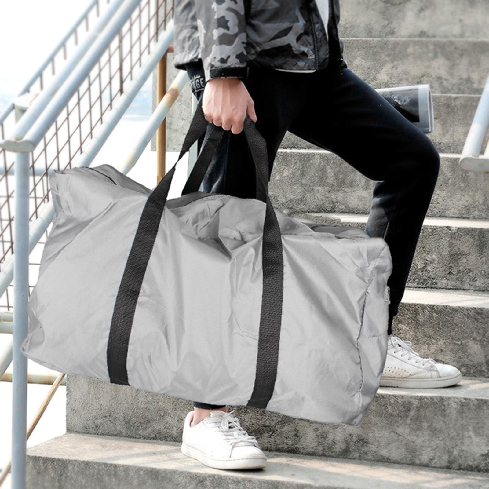 Foldable Kayak Carry Bag Large Capacity Air Boat Storage Bag Wear Resistant Inflatable Boat Handbag