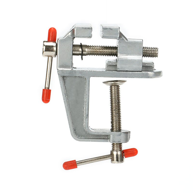 3.5 "Aluminium Miniatuur Kleine Juweliers Hobby Klem Op Tafel Bankschroef Mini Tool Vice Bench Kleine Bankschroef Tafel vise