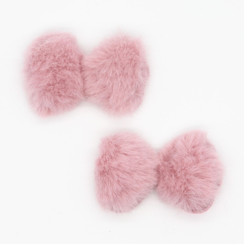 10 stuks strik pluche patches applicaties voor kleding knutselen naaibenodigdheden diy haarspeldjes decoratie  y19081303