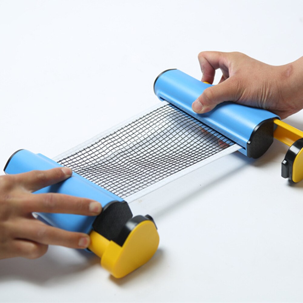 Antideslizante malla Net para tenis de mesa de reemplazo con firme para una pieza retráctil deporte suministros red gimnasio portátil Universal