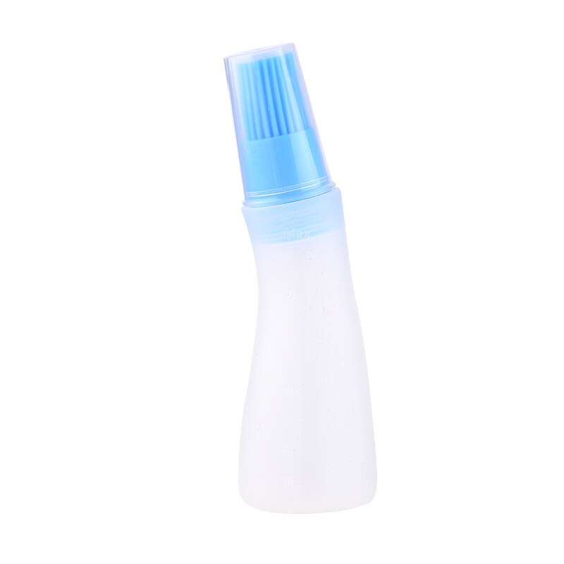 Portable Silicone Oil Bottle with Brush Grill Oil Brushes Liquid Oil Pastry for Kitchen Baking BBQ Tool Kitchen Tools for BBQ: B-3