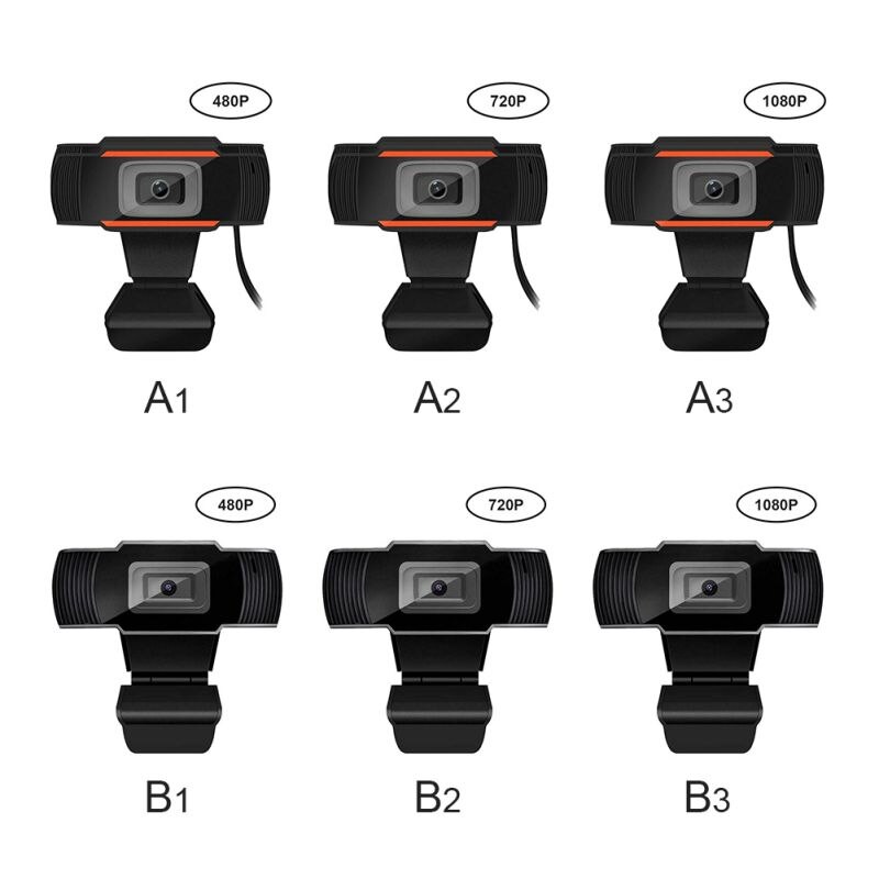 30 Graden Draaibaar 1080P Usb Camera Draaibaar Video-opname Web Camera Met Microfoon Voor Pc Laptop Desktop Video