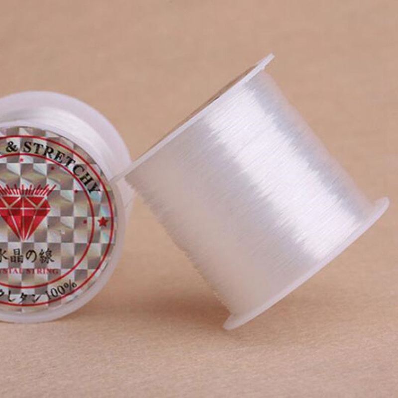 3 Pcs 0.3Mm Vislijn Nylon Vis Vislijn Spool Kralen String Sieraden Kralen Draad Voor Diy Crafting