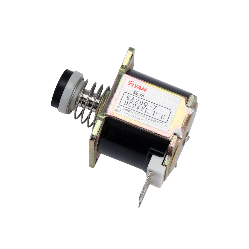 24V Self-Priming Valve 2 Pins Universal Gas Range Solenoid Valve for Gas Stove Flameout Protection Igniter Accessories EA20Q-7