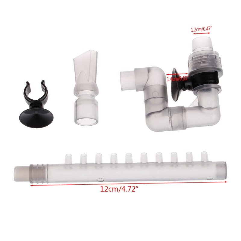 Hw -602b/ hw -603b vandudløbsrør akvariefilter til akvarie udvendige dele  f42b