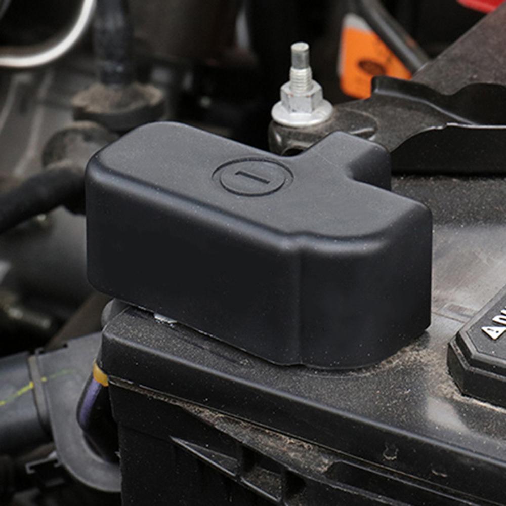 Bil motor batteri negativ terminal låg dæksel hætte kabelbeskytter til ford explorer -