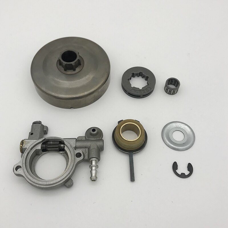Oil Pump Rim Sprocket Kit For Stihl 026 MS260 PRO MS 260 Chainsaw Clutch Drum .325 Pitch Small 7 Spline 7 Teeth Replacement Part