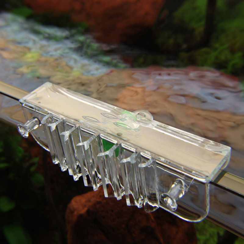 Akryl akvarium glas vandplanter rengøringsværktøj holder akvarium vedligeholdelsesværktøj sakse pincet skraber opbevaringsstativ