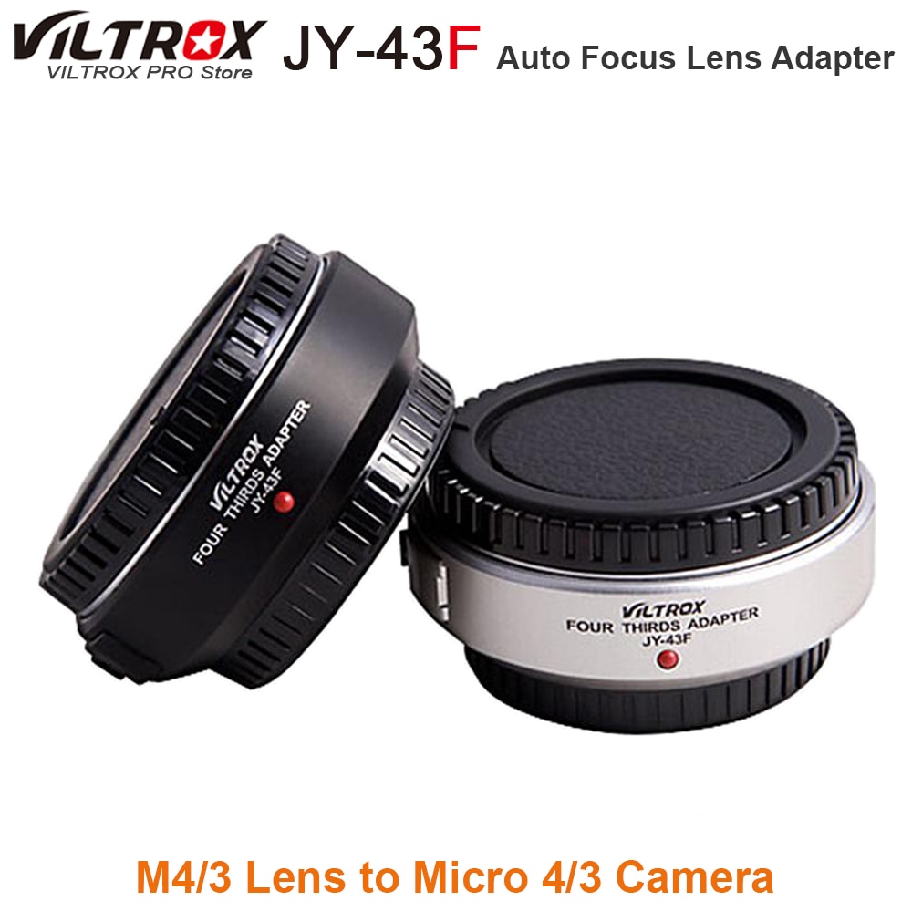 Viltrox Autofocus M4/3 Lens naar Micro 4/3 Camera Adapter Mount voor Olympus Panasonic E-PL3 EP-3 E-PM1 E-M5 GF6 GH5 G3 DSLR