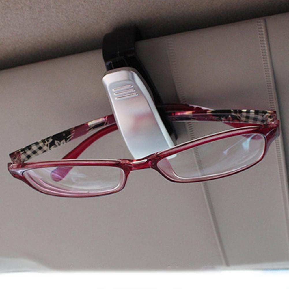 Multifunction Sun Visor Glasses Fixing Clip Universal Car Glass Ticket Holder Multifunctional Portable Auto Accessories