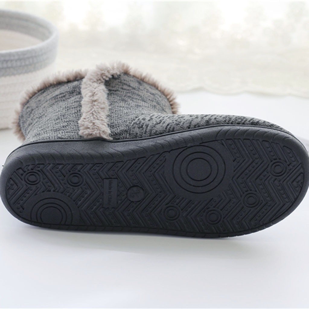 Winter warm Models Home slipper men shoes Soft Warm Winter Home Boots Thick Cotton Shoes Large Size Non-Slip slipper