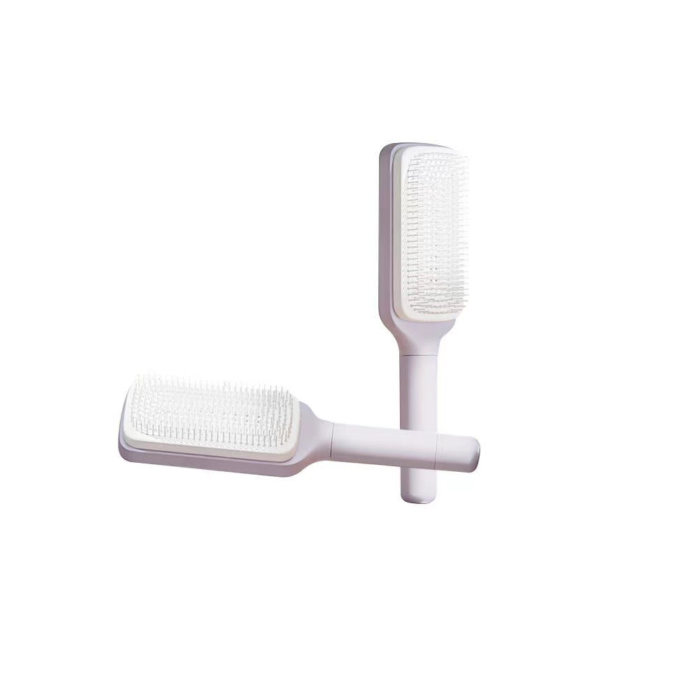 202419 -brosse à cheveux autonettoyante pour femmes, brosse à cheveux, nettoyage à une touche, perte de cheveux, Airbag, peigne de Massage du cuir chevelu, brosse à cheveux antistatique