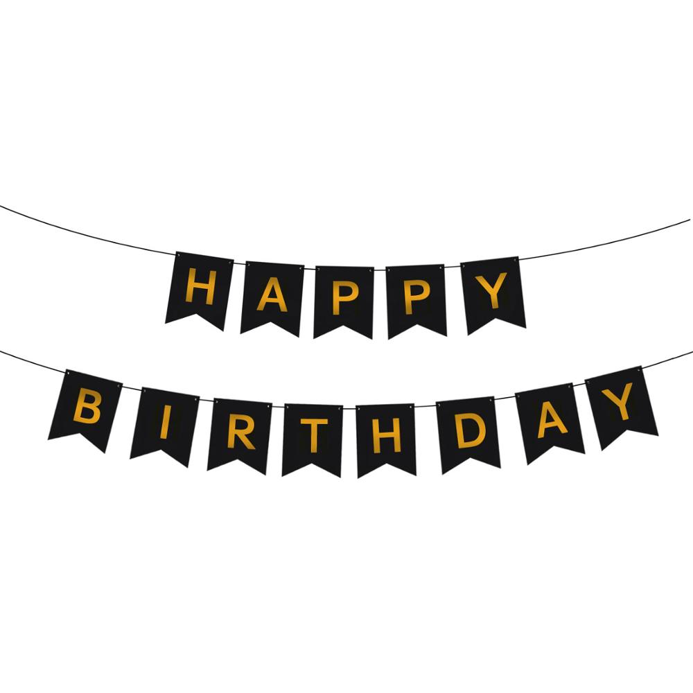 16 inch Letters Happy Birthday Foil Balloon Birthday Party Decorations Adult Kids Alphabet Air Balloons Baby Shower Supplies 63D