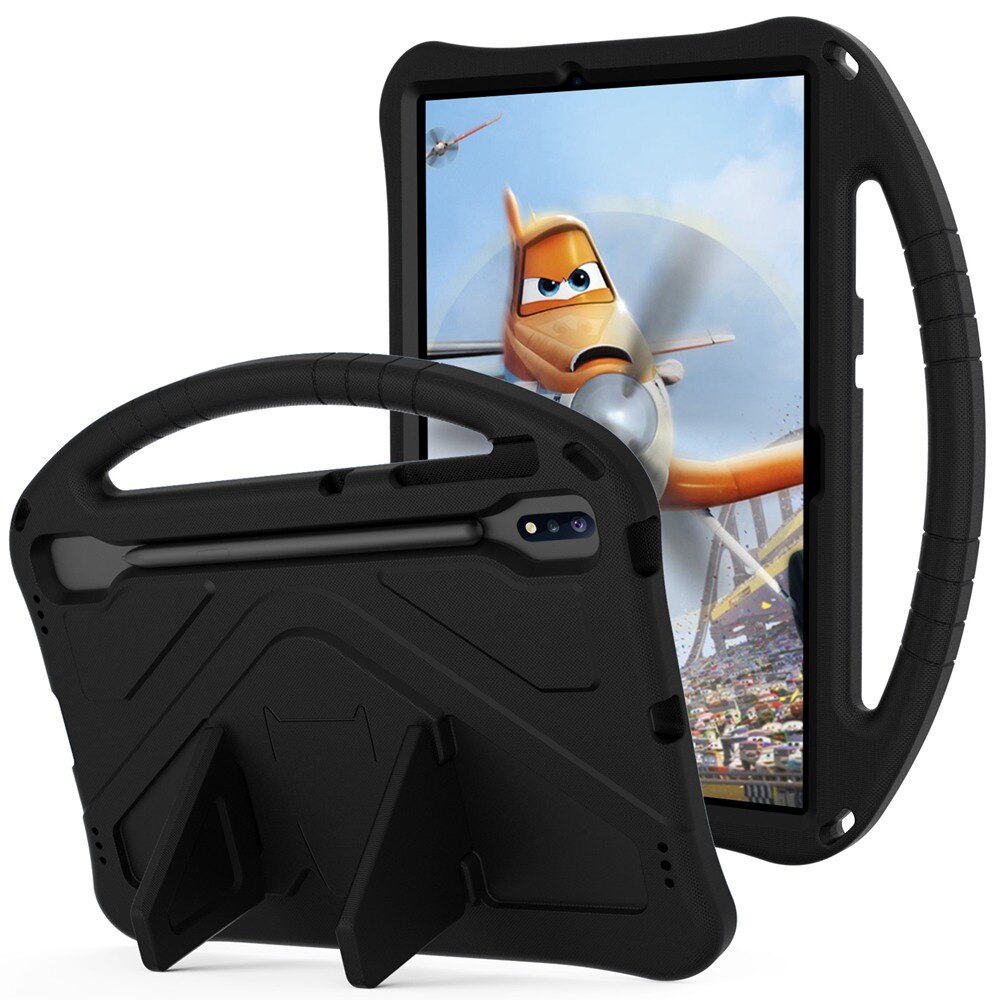 Cover for Samsung Galaxy Tab S7 Plus SM-T970 T975 T976B case 12.4" EVA Tablet Case for Tab S7 FE SM-T730 T733 T736B para coque: black