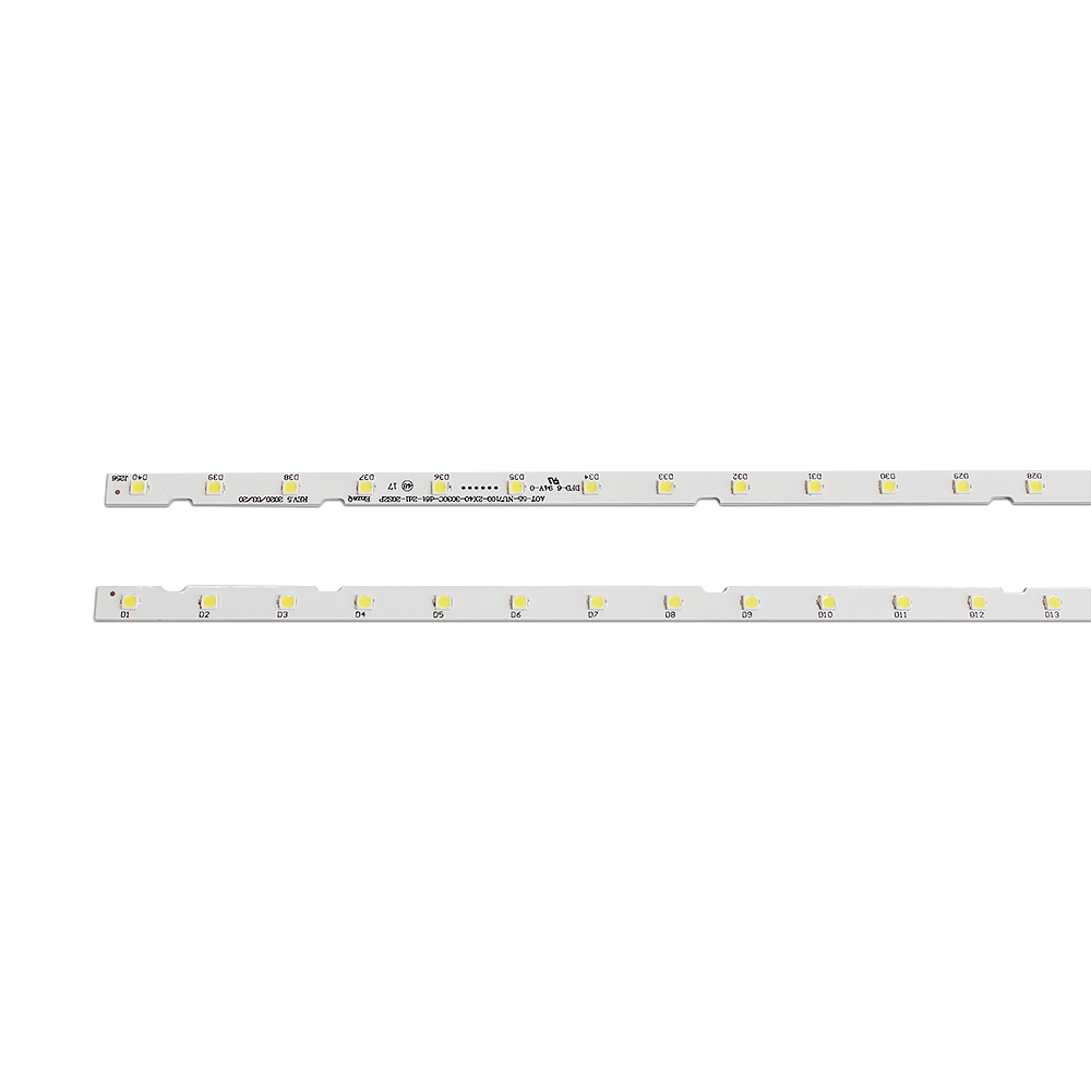 2 stück/lot led-hintergrundbeleuchtungsstreifen für samsung 55 nu 7100 ue55 nu 7300 ue55 nu 7100 ue55 nu 7105 aot _55_ nu 7300_ nu 7100 bn96-45913a bn61-15485a