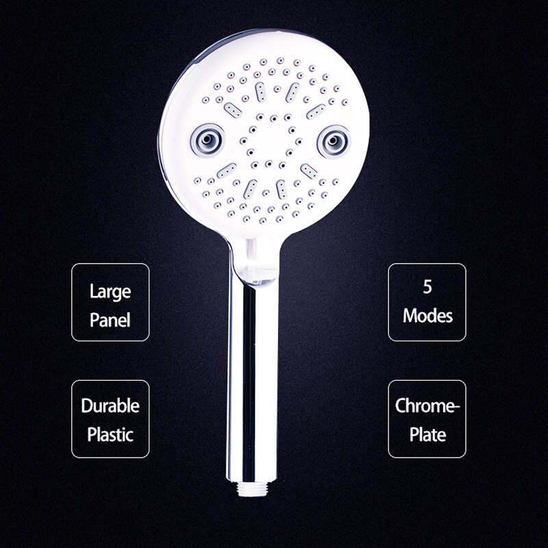 Zhangji Badkamer Neerslag Spa Douchekop Cat Eye Moderne 5 Modi Handheld ...