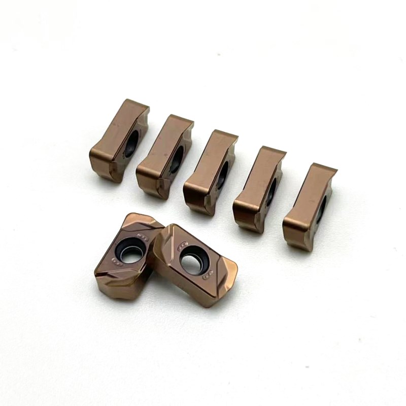 EXNR03 turning high-speed insert LNMU0303ZER MJ AH725 carbide double-sided rapid feed EXNR03R cutting tool insert LNMU 0303