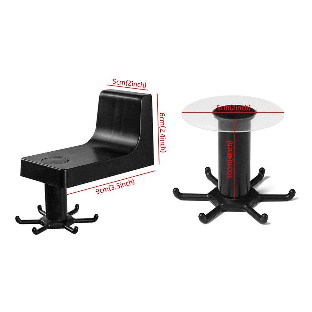 Retractable Rotating Hook Kitchen Accesorios Storage Bathroom Organizar Storage Rack Rotated Holder Wall Mounted Hanging Hook