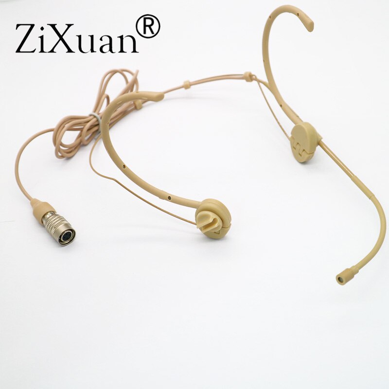 Pro headset microfoon voor akg samson  ta3f xlr 3 pin opvouwbaar draadloos hoofdstel: T