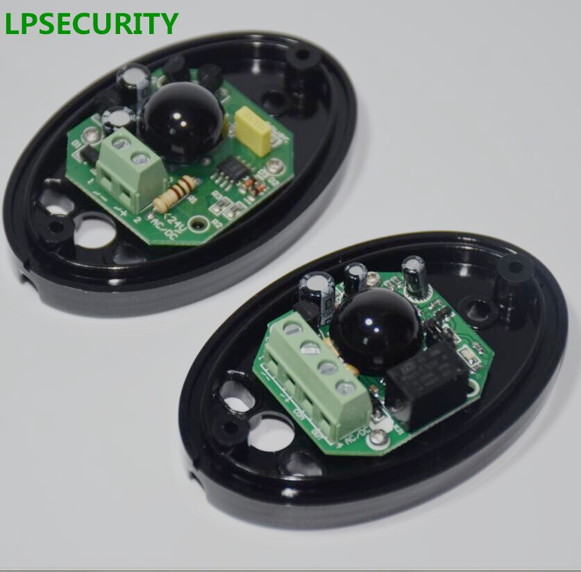 LPSECURITY IP55 10m automated gate safe Infrared sensor/swing /sliding/garage gate and door safety infrared photocells