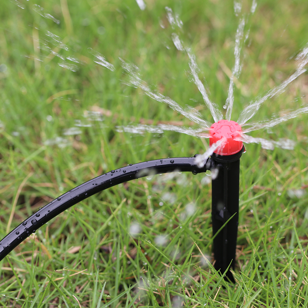 Zonne-Energie Watertimer Aangesloten Op 1/4 "Slang Irrigatie Systeem Programmeerbare Slang Sprinkler Digitale Controller Kogelklep Buiten Wat