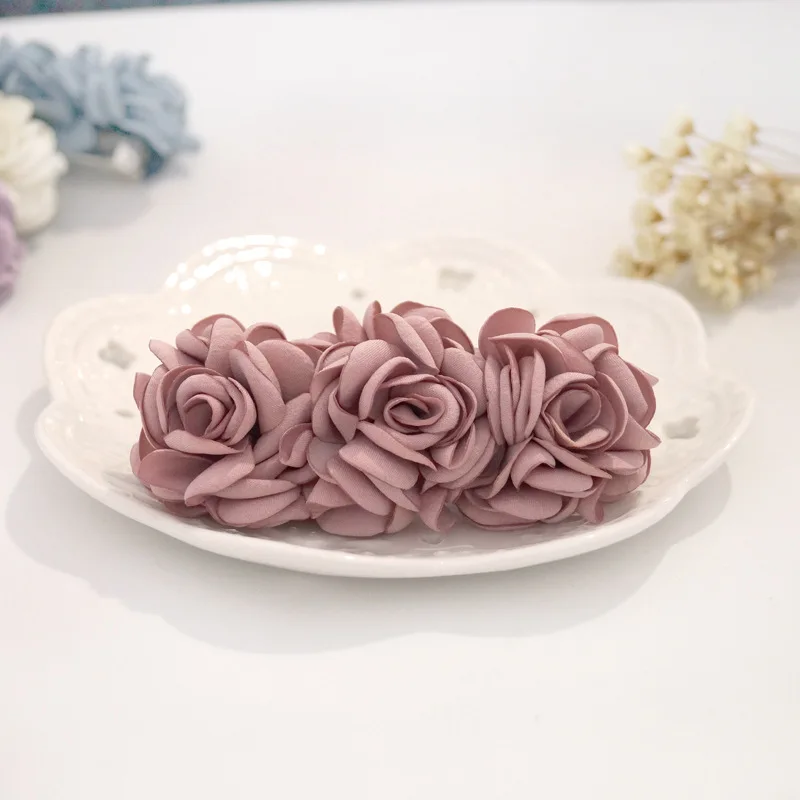 Haar Zubehör Korean Tiara Damen Es Blume Haarspangen Top Frühling Kreuz Clip Kopf Schmuck Frauen Braut Hochzeit Kopfschmuck: 6