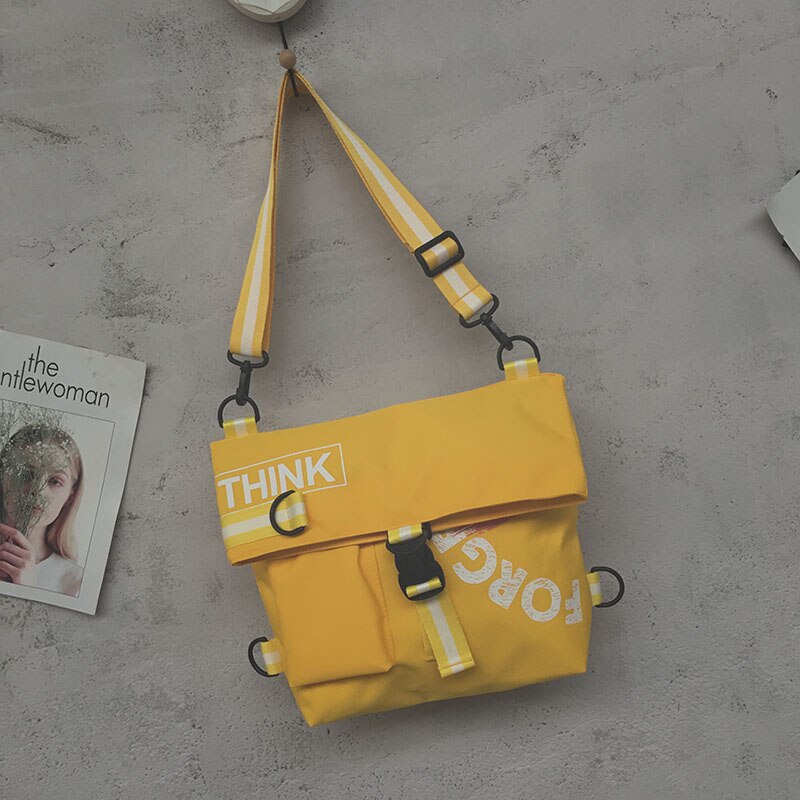 Devil' s2020 drie-gebruik rugzak dames dubbele schouder schooltas: 1910 geel