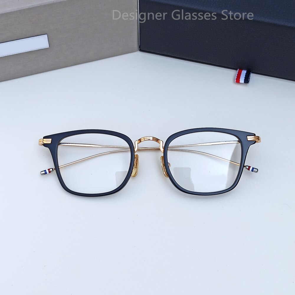 2022 Brand THOM Glasses Men Women&#39;s Eyeglasses With Frame TBX905 Computer Prescription Eyewear Optical Myopia Glasses