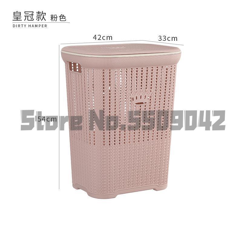 Extra large hamper plastic laundry basket laundry bucket dirty clothes tweezers rattan household bathroom dirty clothes storage: a5