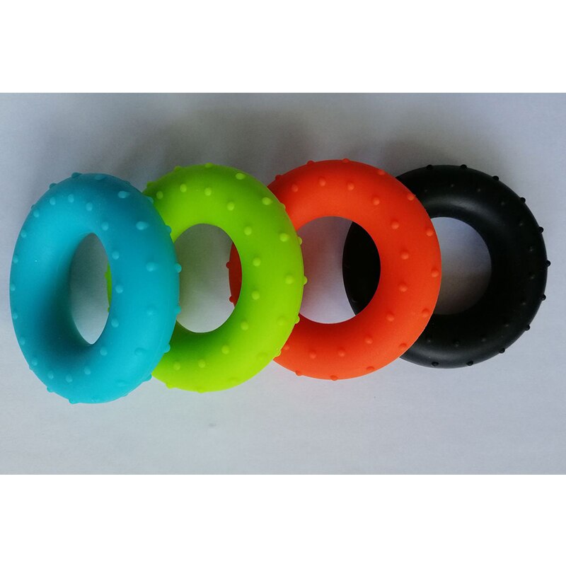 Silicone Hand Grip 20-60LB Gripping Ring Finger Forearm Trainer Carpal Expander Protable Muscle Workout Exercise Gym Training