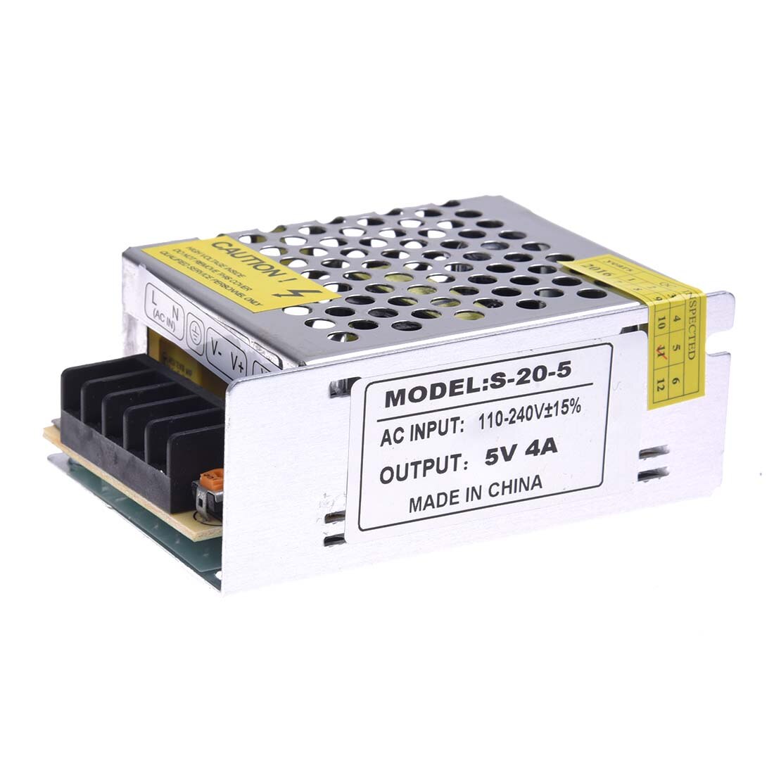 LED Strip Light AC 220 V DC 20 W 5 V 4 EEN Adapter Gelijkgerichte Voeding Driver voor CCTV
