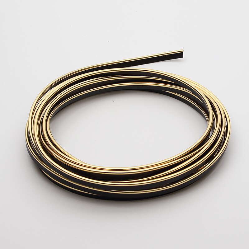1 Meter Universele Auto Styling Flexibele Trim Voor Interieur Exterieur Moulding Pvc Decoratieve Strip Met 5 Kleur