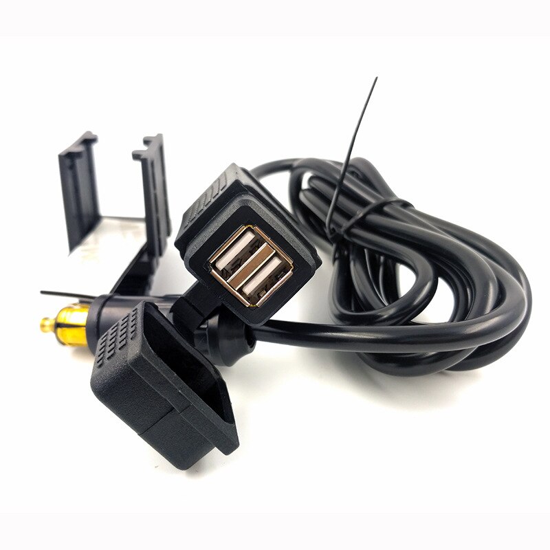 thumbnail image 2 of DIN (Hella / Powerlet) To SAE Adapter Cable - 14" Black - For BMW Motorcycles 2 of 2