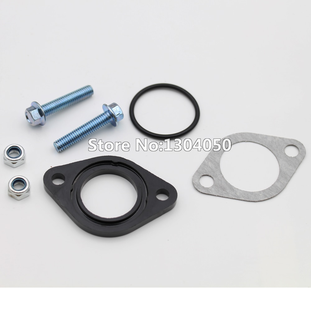 Intake Manifold Pipe 26mm Carburetor intake Manifold Gasket Spacer Screw 110 125 140 150CC Kazuma ATV Lifan YX Dirt bike 56-2 FA