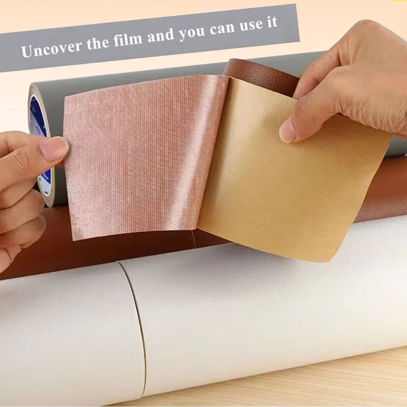Zelfklevende lederen reparatietape waterdichte meubels fauteuil lederen reparatiesticker kunstleer DIY autostoelen reparatiesticker
