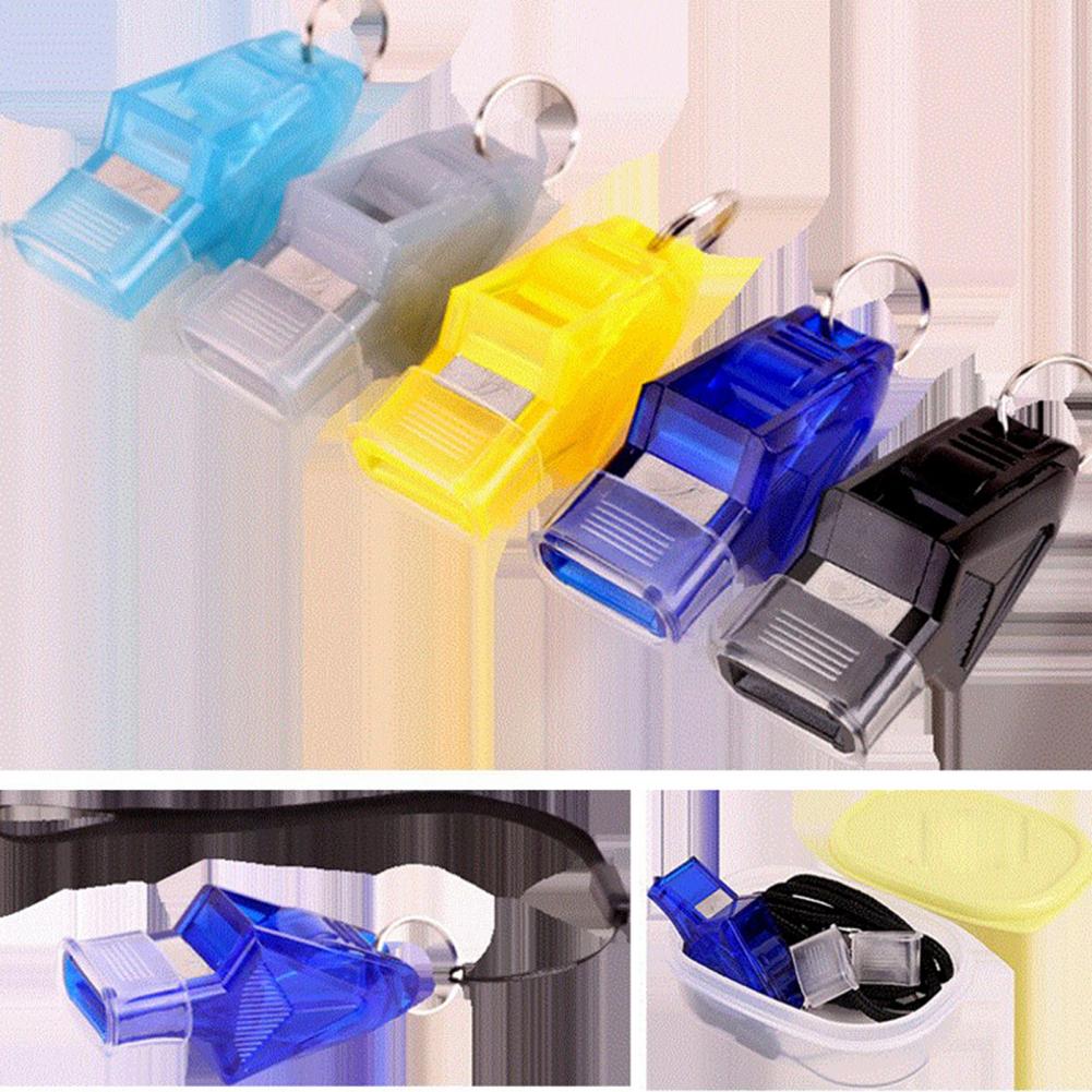 Multifunctional game whistle imitating dolphin shape, prevent loss, lightweight referee whistles for training.