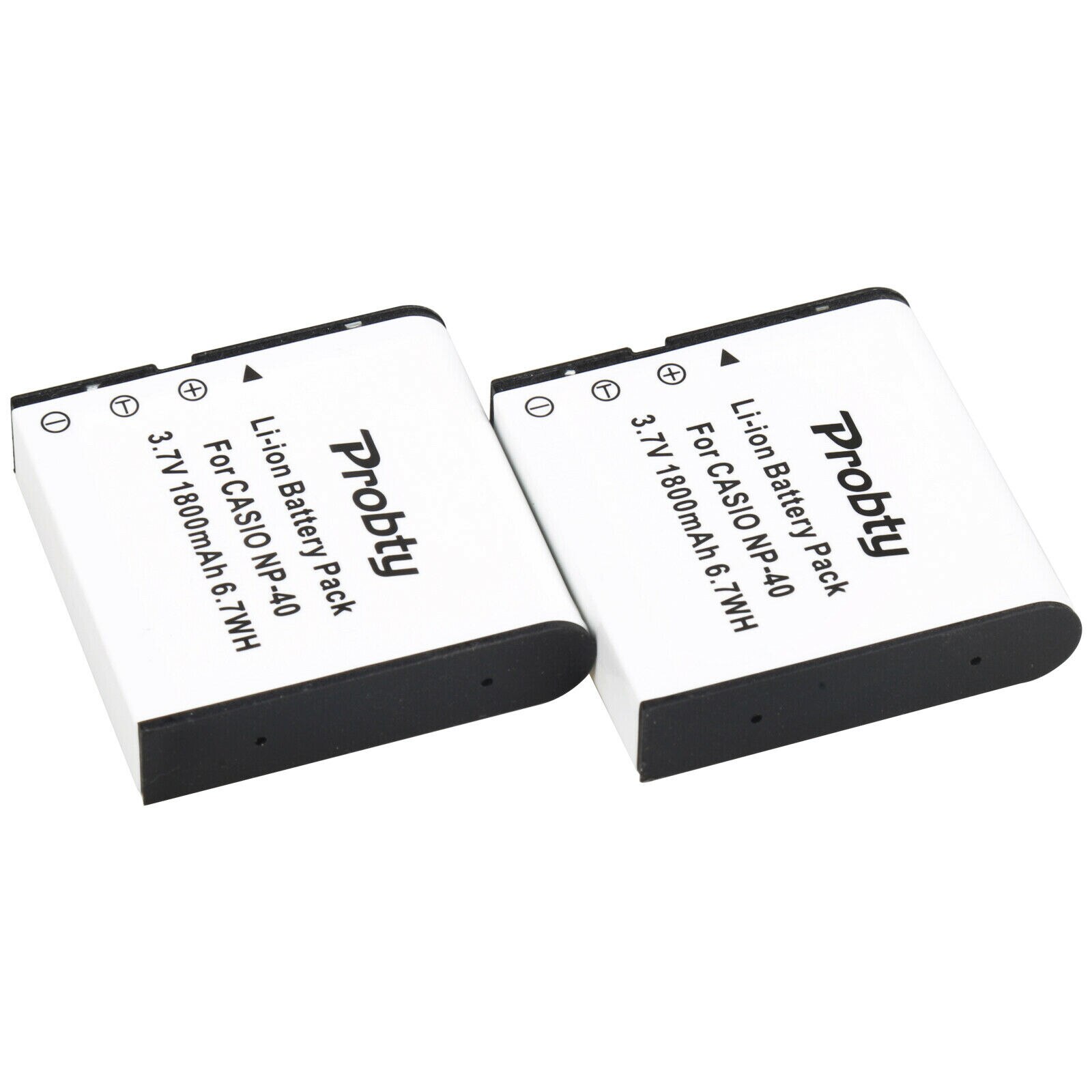 2 stück 1800 mah np-40 cnp40 np40 digitalkamera-akku für casio ex-z30/z40/z50/z55/z57/z750 ex-p505/p600/p700 pm200