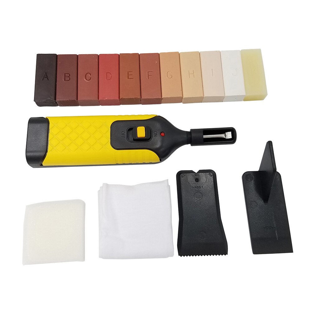 11 Color Laminate Flooring Repair Kit Home Multifunction Easy Install Kitchen Countertops Softening Waxes Blocks With Sponge