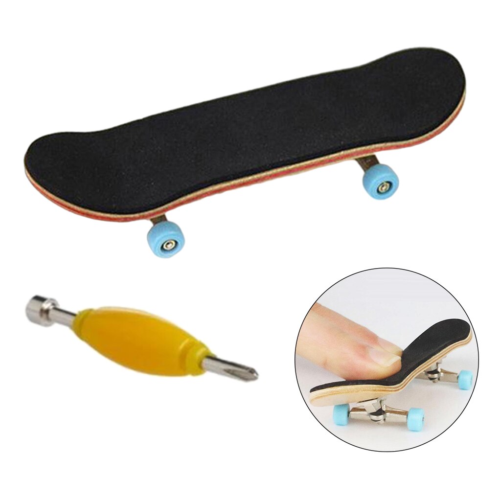 Finger Skateboard Mini Fingerboard Party Favor Fingerboards W/ Storage Box