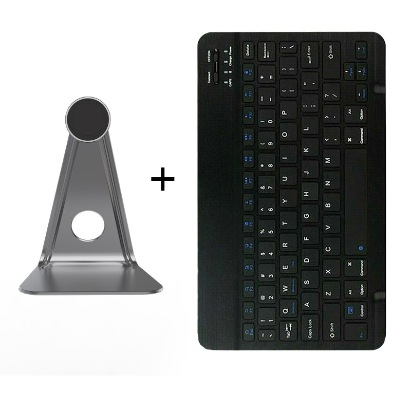 Tablet Keyboard Stand Holder For iPad Pro 12.9 11 Huawei Xiaomi Mi Pad 5 Pro Samsung Tablet PC Holder Mobile Phone Support Stand: black