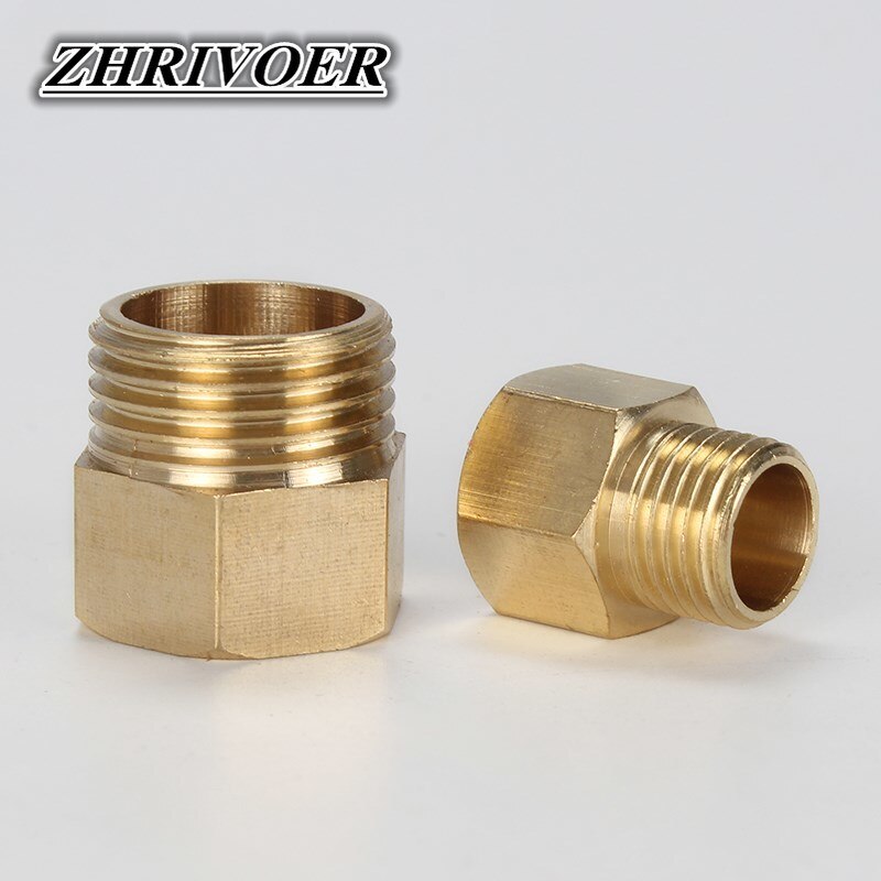 M10x1 M14x1.5 M16x1.5 M18x1.5 M20x1.5 1/8 &#39;&#39;1/4&#39;&#39; 3/8 &#39;&#39;1/2&#39;&#39; Schroefdraad Pneumatische Manometer Conversie Adapter Pijp fittings