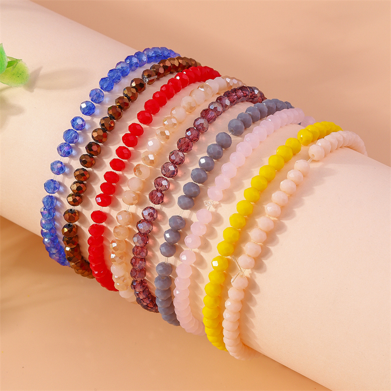 Pulsera de cuentas hecha a mano para mujer y hombre, decoración de joyería, de la amistad, Festival