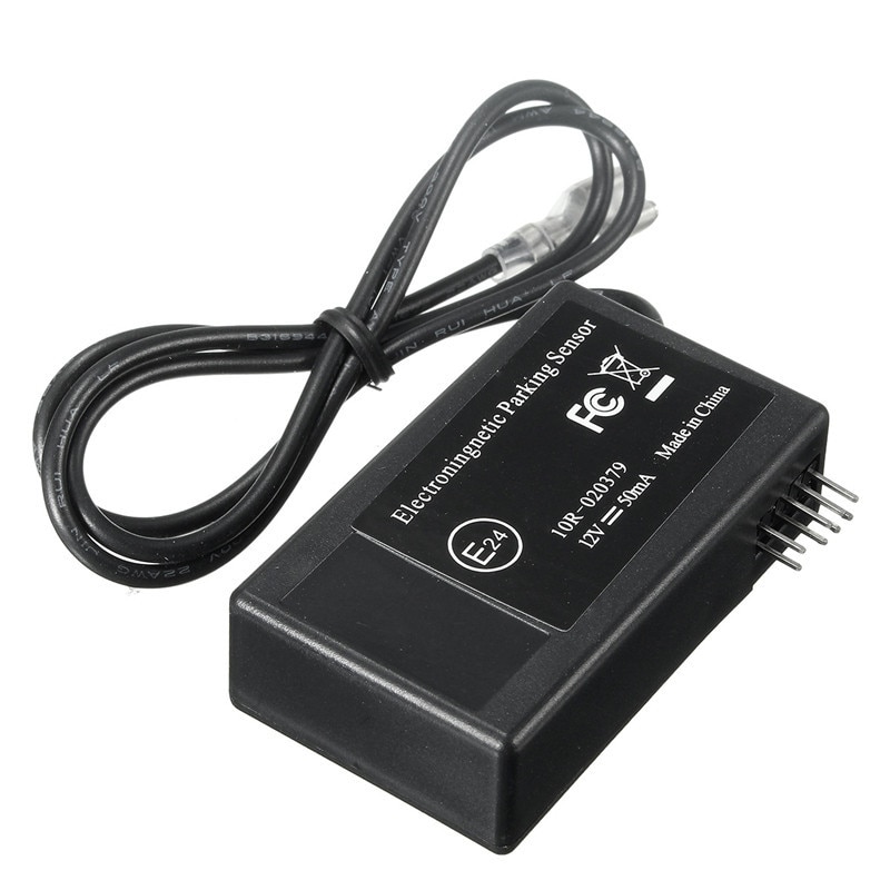 Auto LED electromagnético coche Sensor de estacionamiento marcha atrás sistema de Sensor de respaldo reverso alarma coche accesorio conjunto