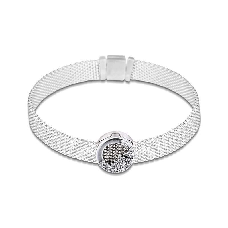 Reflectie Fonkelende Ijspegels Clip Vrouw Kralen Voor Sieraden Maken Diy Originele 925 Zilveren Kralen Voor Armbanden En Armbanden