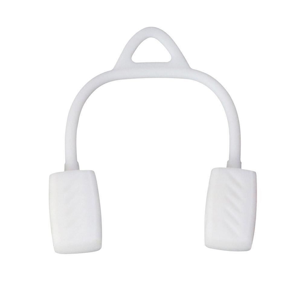 Gezicht Kauwspieren Mannen N Go Mond Kaaklijn Jawrsize Kaak Muscle Exerciser Chew Ball Chew Bite Breaker Training: white