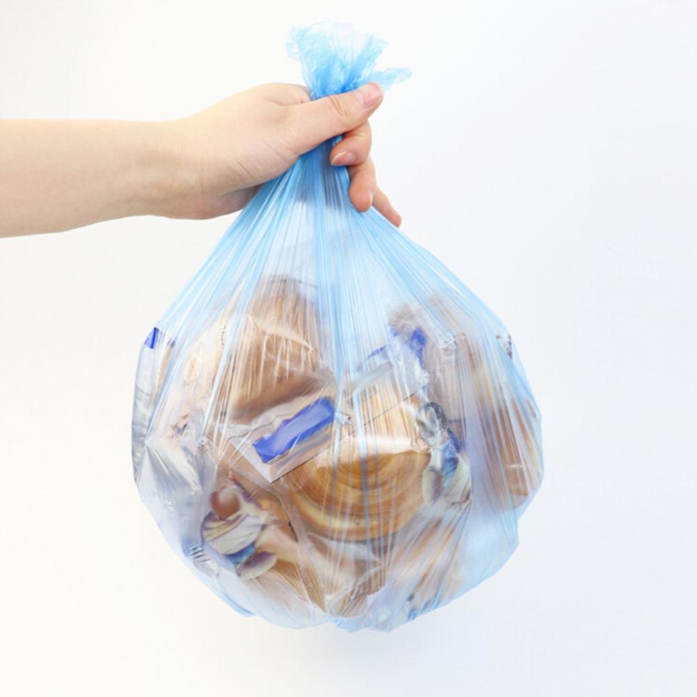 40%HOT5 Rolls 100Pcs Household Disposable Trash Pouch Kitchen Storage Garbage Bags
