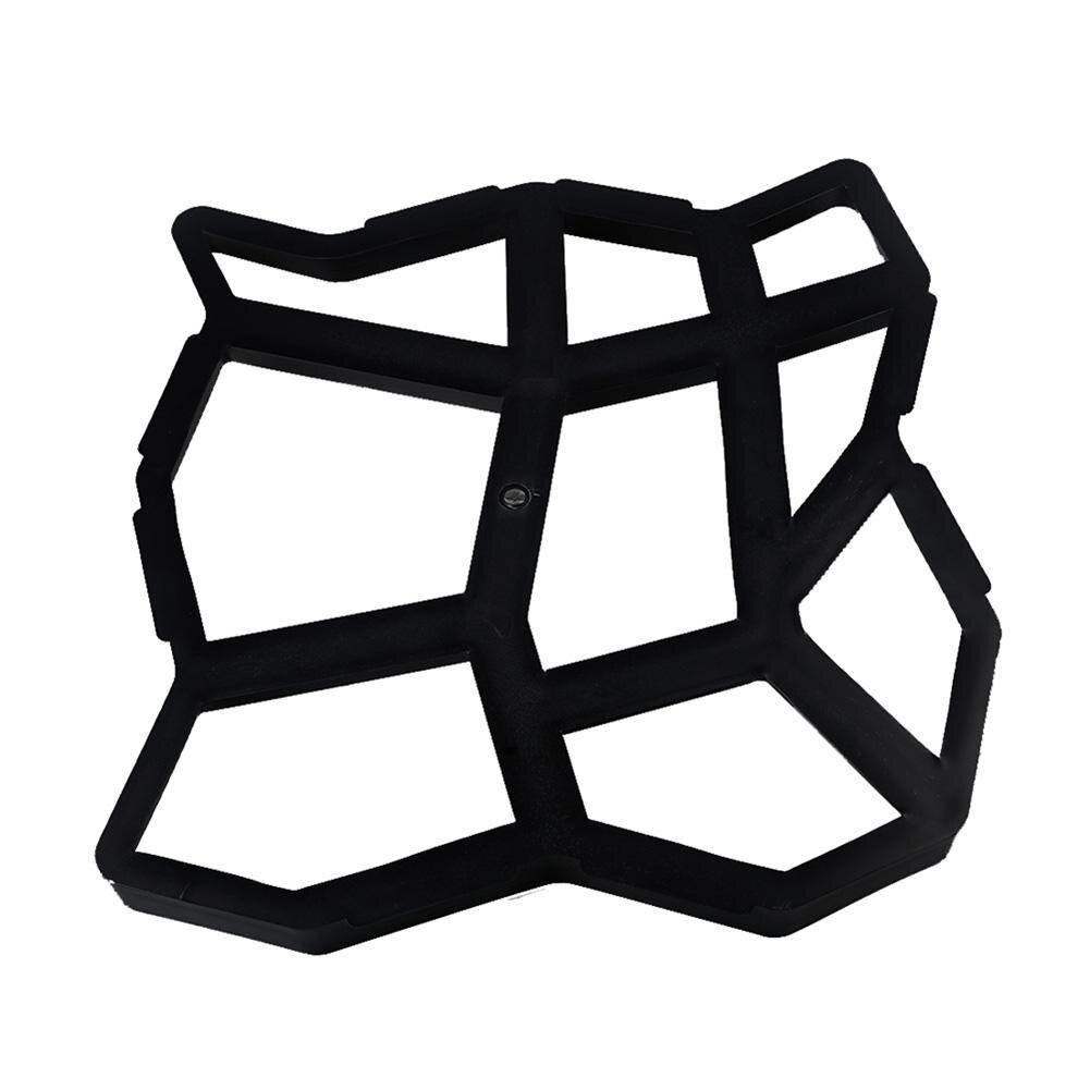 Brick Stone Road Concrete Mould Garden Path Maker Mold Plastic DIY Manually Paving Cement Cemento Garden Path Maker Mold: A